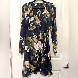 Lulu’s Long Sleeve Wrap Dress